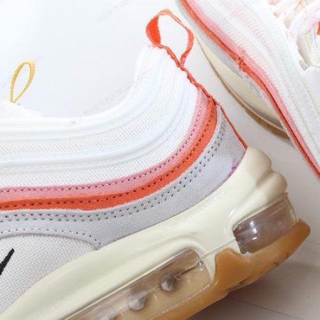 Billige Sko Nike Air Max 97 ‘Hvid Sort Rød’ DQ7655-100