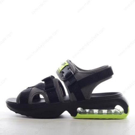 Billige Sko Nike Air Max Sol Volt Sandal Slide ‘Sort Grøn’ DD9973-004