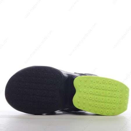 Billige Sko Nike Air Max Sol Volt Sandal Slide ‘Sort Grøn’ DD9973-004