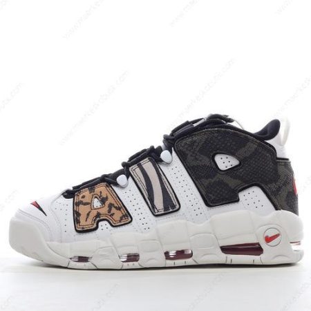 Billige Sko Nike Air More Uptempo 96 ‘Hvid Sort Brun’ DZ4838-100