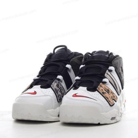 Billige Sko Nike Air More Uptempo 96 ‘Hvid Sort Brun’ DZ4838-100