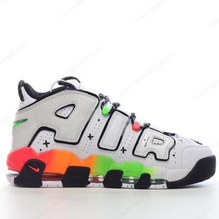 Billige Sko Nike Air More Uptempo ‘Hvid Blå Orange Grøn’ DV1233-111