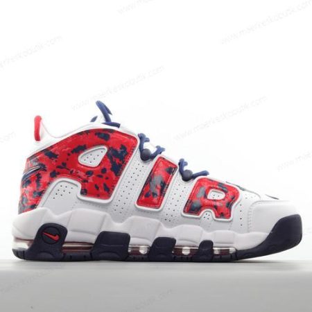 Billige Sko Nike Air More Uptempo ‘Hvid Rød Blå’ CZ7877-100