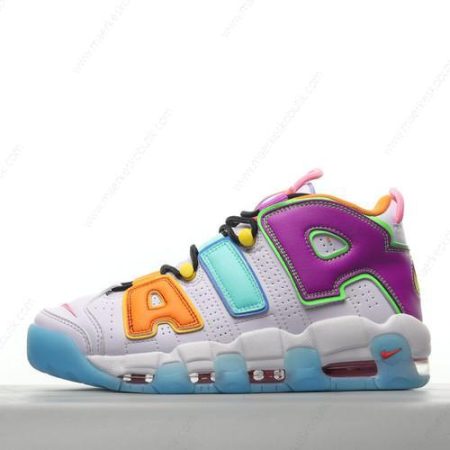 Billige Sko Nike Air More Uptempo ‘Orange Lilla Blå Hvid’ DH0624-500