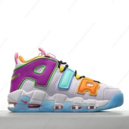 Billige Sko Nike Air More Uptempo ‘Orange Lilla Blå Hvid’ DH0624-500