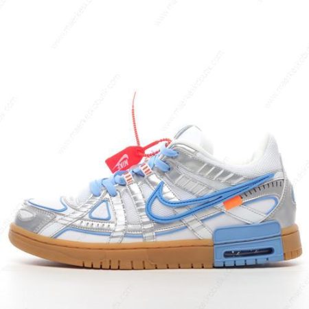 Billige Sko Nike Air Rubber Dunk Low ‘Blå Hvid’ CW7410-100