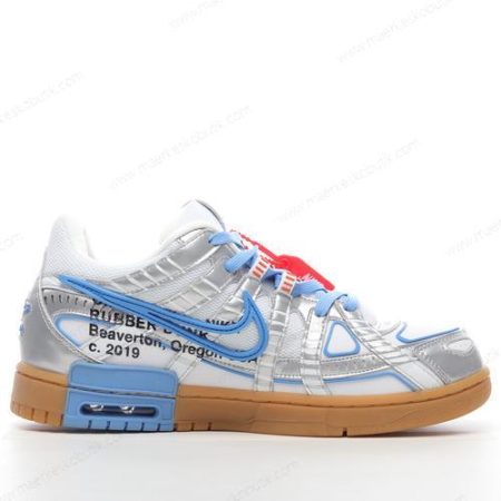 Billige Sko Nike Air Rubber Dunk Low ‘Blå Hvid’ CW7410-100