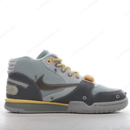 Billige Sko Nike Air Trainer 1 x Travis Scott ‘Grå Oliven’ DR7515-001