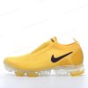 Billige Sko Nike Air VaporMax Flyknit Moc 2 ‘Gul Sort’ AJ6599-700