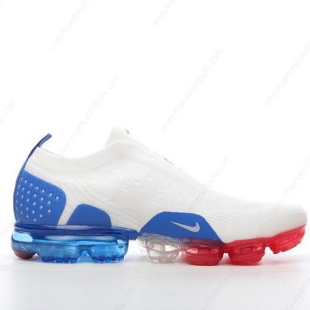 Billige Sko Nike Air VaporMax Flyknit Moc 2 ‘Hvid Blå Rød’ AH7006-400