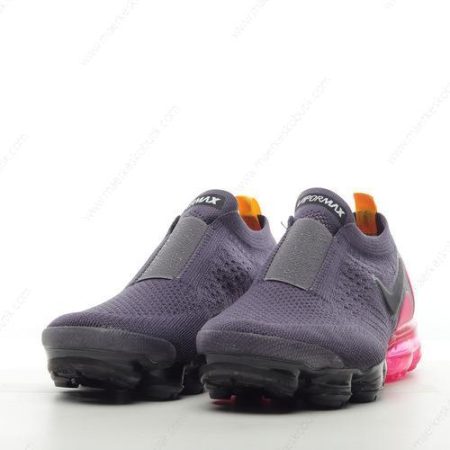 Billige Sko Nike Air VaporMax Flyknit Moc 2 ‘Pink Sort’ AJ6599-001