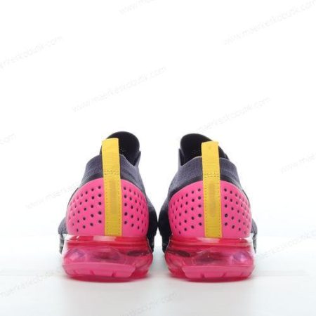 Billige Sko Nike Air VaporMax Flyknit Moc 2 ‘Pink Sort’ AJ6599-001