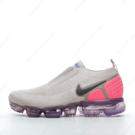 Billige Sko Nike Air VaporMax Flyknit Moc 2 ‘Rød Grå Sort’ AH7006-201