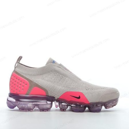 Billige Sko Nike Air VaporMax Flyknit Moc 2 ‘Rød Grå Sort’ AH7006-201