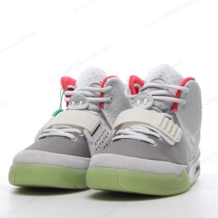 Billige Sko Nike Air Yeezy 2 ‘Grå Hvid Rød Grøn’ 508214-010