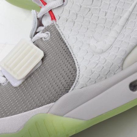 Billige Sko Nike Air Yeezy 2 ‘Grå Hvid Rød Grøn’ 508214-010