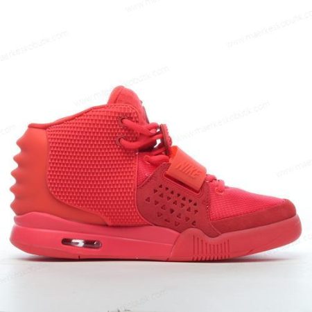 Billige Sko Nike Air Yeezy 2 ‘Rød’ 508214-660