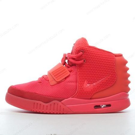 Billige Sko Nike Air Yeezy 2 ‘Rød’ 508214-660