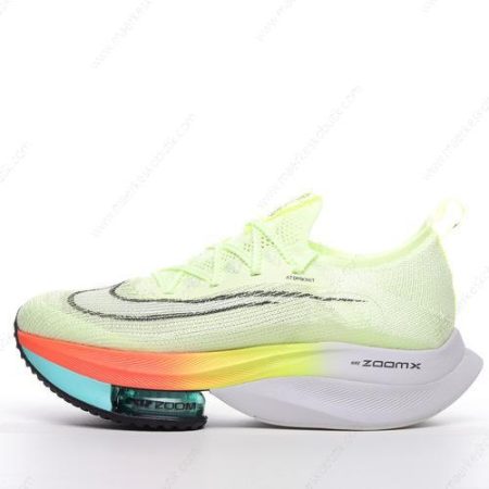 Billige Sko Nike Air Zoom AlphaFly Next ‘Lysegrøn Orange Sort’ CI9925-700