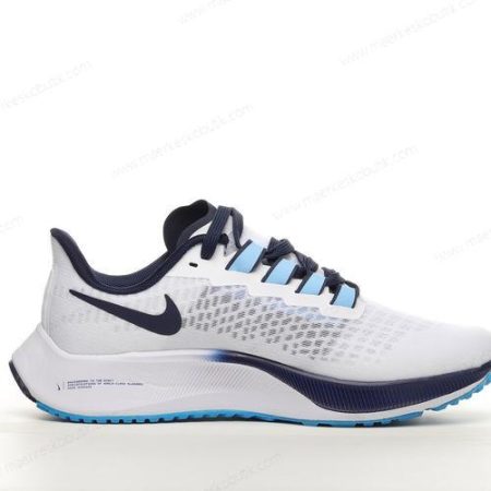 Billige Sko Nike Air Zoom Pegasus 37 ‘Hvid Blå’ CZ5395-100