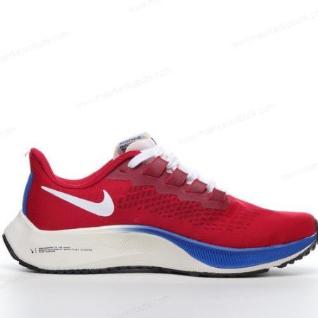 Billige Sko Nike Air Zoom Pegasus 37 ‘Rød Blå Hvid’ CQ9908-600