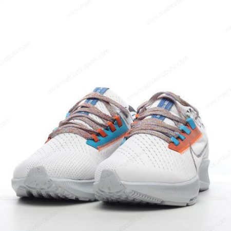 Billige Sko Nike Air Zoom Pegasus 38 ‘Hvid Orange’ DC4520-100