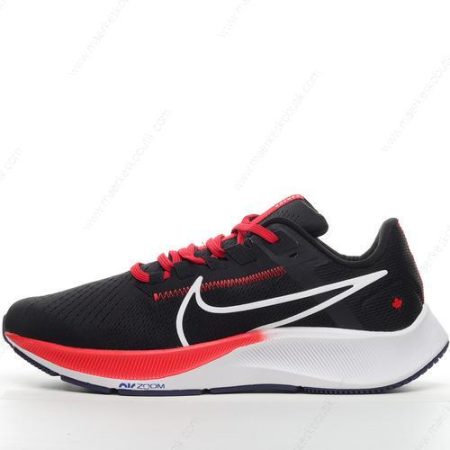 Billige Sko Nike Air Zoom Pegasus 38 ‘Hvid Rød’ DH4243-001