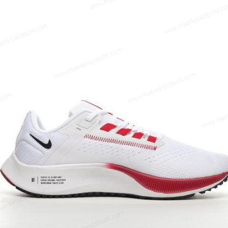 Billige Sko Nike Air Zoom Pegasus 38 ‘Hvid Rød’ DH4253-100