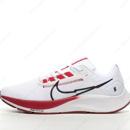 Billige Sko Nike Air Zoom Pegasus 38 ‘Hvid Rød’ DH4253-100