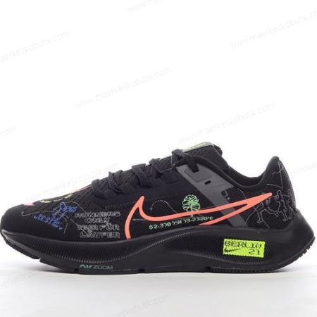 Billige Sko Nike Air Zoom Pegasus 38 ‘Sort Grøn Orange’ DN9256-001