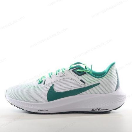 Billige Sko Nike Air Zoom Pegasus 40 ‘Hvid Grøn’ FJ0329-100