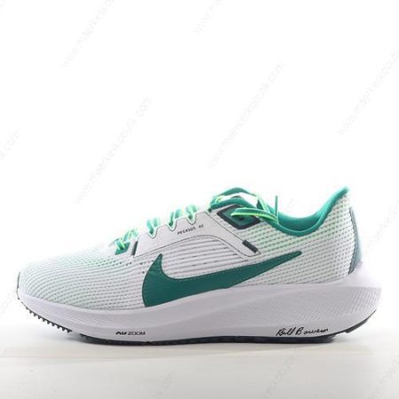 Billige Sko Nike Air Zoom Pegasus 40 ‘Hvid Grøn’ FJ0329-100