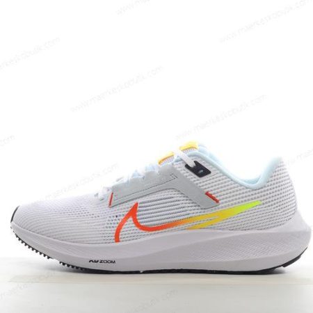 Billige Sko Nike Air Zoom Pegasus ‘Hvid Orange’