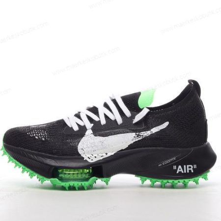 Billige Sko Nike Air Zoom Tempo Next x Off-White ‘Sort Grøn Hvid’ CV0697-001