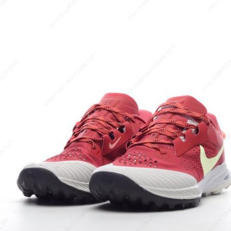 Billige Sko Nike Air Zoom Terra Kiger 6 ‘Rød Grå Gul Hvid’ CJ0219-600