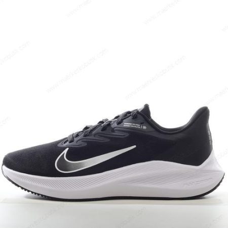 Billige Sko Nike Air Zoom Winflo 7 ‘Sort Hvid’ CJ0291-005