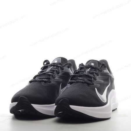 Billige Sko Nike Air Zoom Winflo 7 ‘Sort Hvid’ CJ0291-005