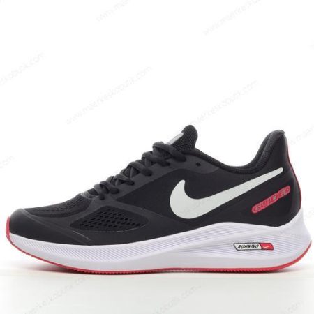 Billige Sko Nike Air Zoom Winflo 7 ‘Sort Hvid Rød’ CJ0291-054