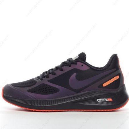 Billige Sko Nike Air Zoom Winflo 7 ‘Sort Lilla Orange’ CJ0291-055