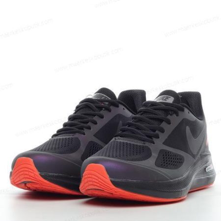 Billige Sko Nike Air Zoom Winflo 7 ‘Sort Lilla Orange’ CJ0291-055