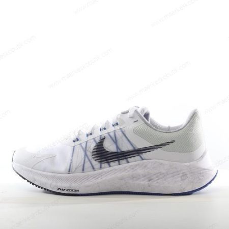 Billige Sko Nike Air Zoom Winflo 8 ‘Hvid Sort Blå’ CW3419-008