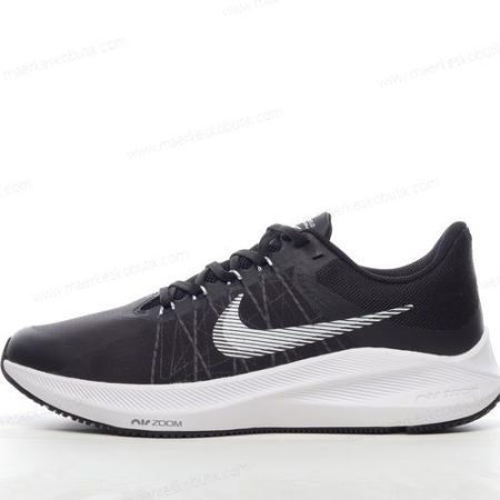 Billige Sko Nike Air Zoom Winflo 8 ‘Sort Hvid’ CW3421-005