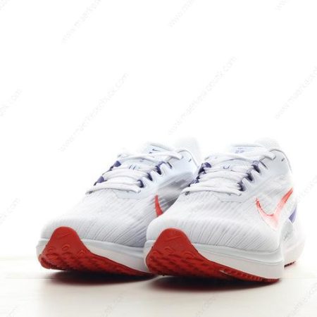 Billige Sko Nike Air Zoom Winflo 9 ‘Hvid Blå Orange’ DD6203-006