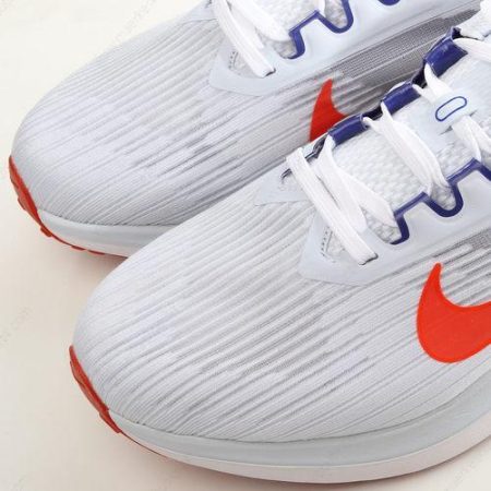 Billige Sko Nike Air Zoom Winflo 9 ‘Hvid Blå Orange’ DD6203-006