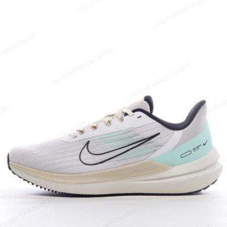 Billige Sko Nike Air Zoom Winflo 9 ‘Hvid Blå Sort’ DV9121-011