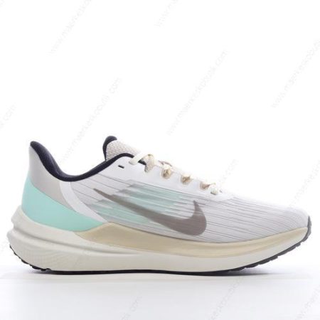 Billige Sko Nike Air Zoom Winflo 9 ‘Hvid Blå Sort’ DV9121-011