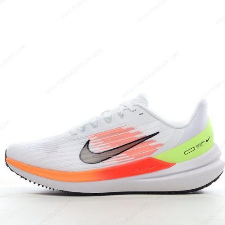 Billige Sko Nike Air Zoom Winflo 9 ‘Hvid Rød’ DD6203-100