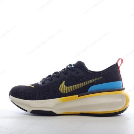 Billige Sko Nike Air ZoomX Invincible Run 3 ‘Sort Gul Blå’ DR2660-002