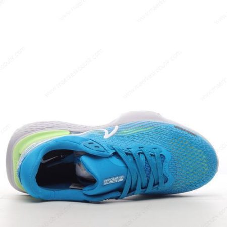 Billige Sko Nike Air ZoomX Invincible Run Flyknit ‘Blå Hvid Grøn’ CT2228-401