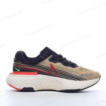 Billige Sko Nike Air ZoomX Invincible Run Flyknit ‘Hvid Sort Brun Grøn’ CT2228-108